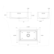 Latoscana 30  White Reversible Smooth or Fluted Fireclay Farmhouse Sink Supply