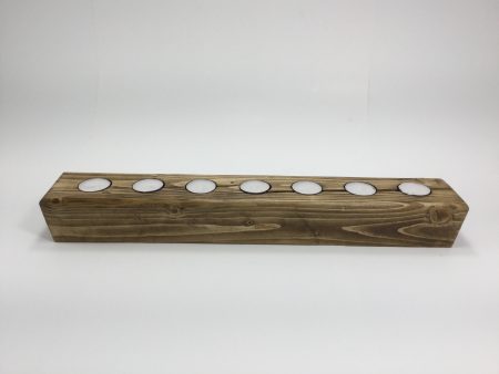 Reclaimed Wood Tea Light Holder Fashion