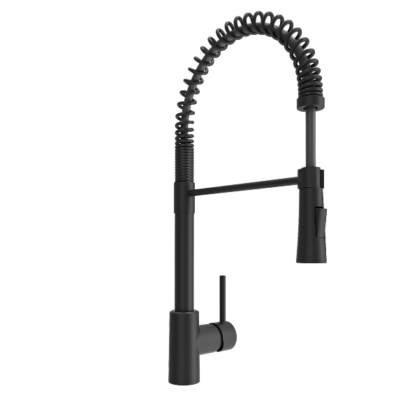 BOCCHI Livenza 2.0 Matte Black Pull-Down Kitchen Faucet For Cheap