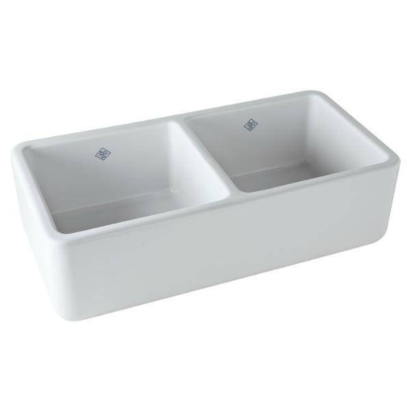 Rohl Shaws Farnworth Apron 36 Fireclay Farmhouse Sink RC3719 Hot on Sale