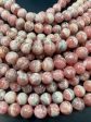 AAA Natural Rhodochrosite Gemstone Bead 4mm 6mm 8mm 10mm 12mm Round Bead, Beautiful Pink Color Rhodochrosite Gemstone Beads For Discount