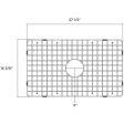 Latoscana SSG-LTW3019 Stainless Steel Kitchen Sink Grid for LTW3019W Online