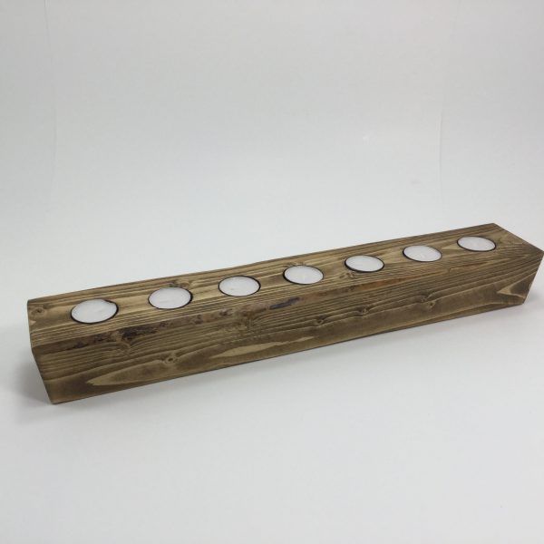 Reclaimed Wood Tea Light Holder Cheap