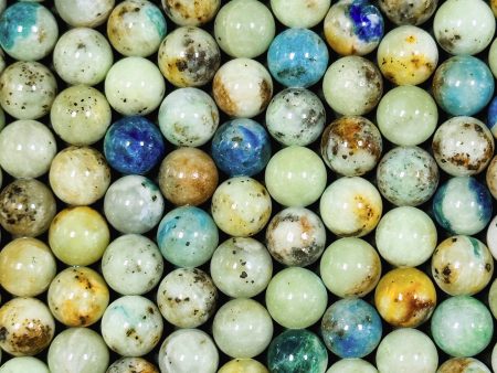 NATURAL K2 Jasper Gemstone Bead 6mm 8mm 10mm Round Beads, Beautiful Blue Green Color K2 Jasper Beads, Excellent Quality Beads 15.5  Strand For Discount