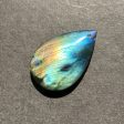 AAA Natural Rainbow Labradorite Gemstone Pendant, Teardrop Shape Pendant, Beautiful Natural Gray Rainbow Flash Labradorite Pendants Cheap