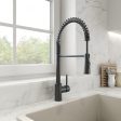 BOCCHI Livenza 2.0 Matte Black Pull-Down Kitchen Faucet For Cheap