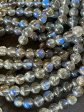 AAA Natural Labradorite Gemstone Bead 4mm 6mm 8mm 10mm 12mm Round Bead, Natural Gray Blue Flash Labradorite Gemstone Beads Discount