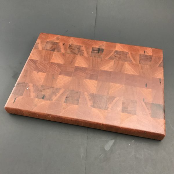 Reclaimed End Grain Wood Cutting Board - Free Shipping! Online now