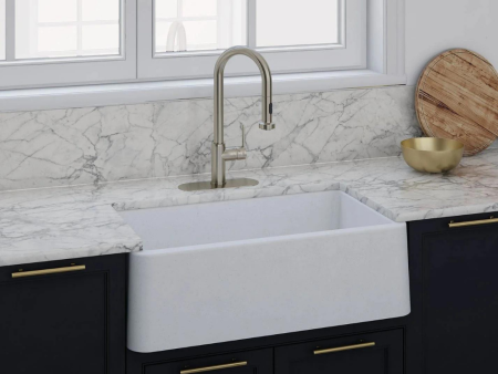 Latoscana 33 Farmhouse Sink White Granite LA3319W Online Sale