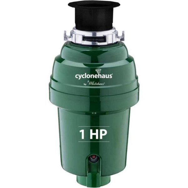 Whitehaus Cyclonehaus 7 7⁄8 1 HP Garbage Disposal with Brass Flange WH007 Supply