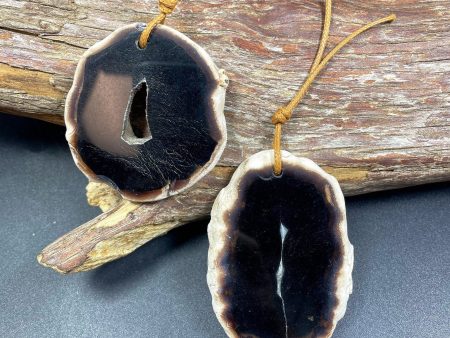 Natural Gemstone Black Druzy Quartz Pendant Free Form Shape Beautiful Black and White Color Loose Bead Loose Pendant Great Quality Quartz!!! Online now