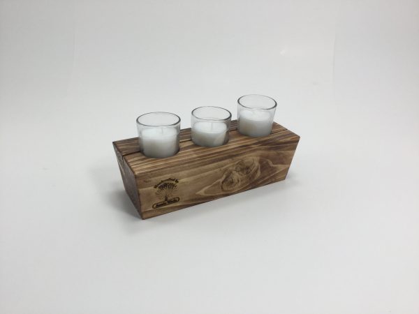 Reclaimed Wood Votive Holders Supply