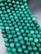 Malachite Quartz Gemstone Bead 6mm 8mm 10mm Round Bead, Beautiful Green Color Malachite Quartz Beads, Full Strand 15.5  Supply