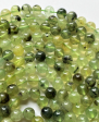 AAA Natural Prehnite Gemstone Bead 6mm 8mm 10mm 12mm Round Bead, Gorgeous Natural Green Prehnite Gemstone Bead Discount