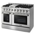 Thor Kitchen 48  Stainless Steel 6 Burner Professional Gas Range Online