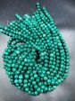 Malachite Quartz Gemstone Bead 6mm 8mm 10mm Round Bead, Beautiful Green Color Malachite Quartz Beads, Full Strand 15.5  Supply