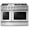 Thor Kitchen 48  Stainless Steel 6 Burner Professional Gas Range Online