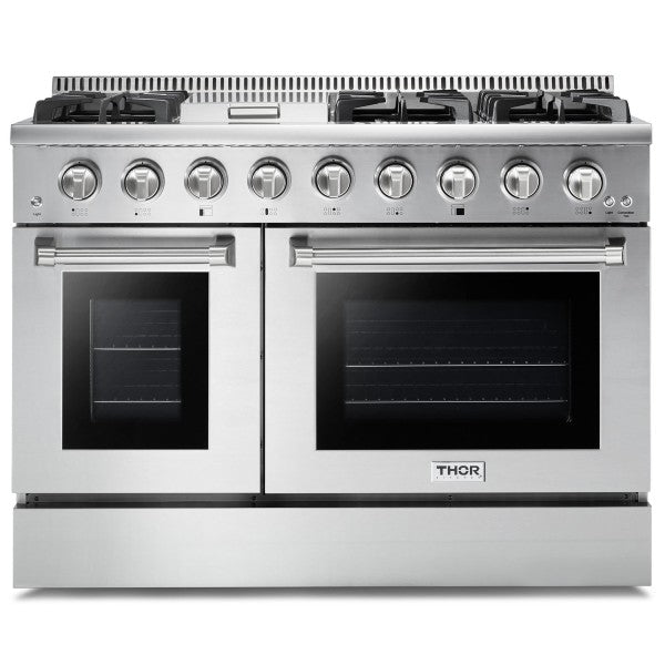 Thor Kitchen 48  Stainless Steel 6 Burner Professional Gas Range Online