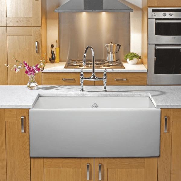 Rohl Farmhouse Sink 30 - Shaws Classic Modern 30 in. Fireclay MS3018 Online Sale