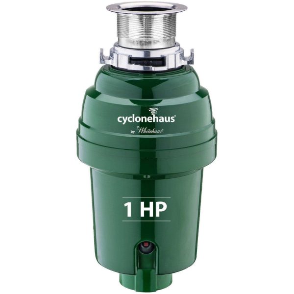 Whitehaus Cyclonehaus 7 7⁄8 1 HP Garbage Disposal with Brass Flange WH007 Supply