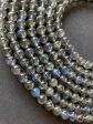 AAA Natural Labradorite Gemstone Bead 4mm 6mm 8mm 10mm 12mm Round Bead, Natural Gray Blue Flash Labradorite Gemstone Beads Discount