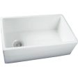 Barclay FS30 30  White Single Bowl Fireclay Farmhouse Sink Supply