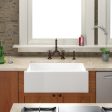 Barclay FS30 30  White Single Bowl Fireclay Farmhouse Sink Supply