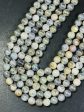 AAA Mystic Natural Opal Gemstone Bead 8mm 10mm 12mm Round Bead, Beautiful Mystic Coated White Gray Color Opal Gemstone Bead, Great Quality 15.5  Online Hot Sale