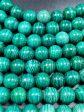 Malachite Quartz Gemstone Bead 6mm 8mm 10mm Round Bead, Beautiful Green Color Malachite Quartz Beads, Full Strand 15.5  Supply