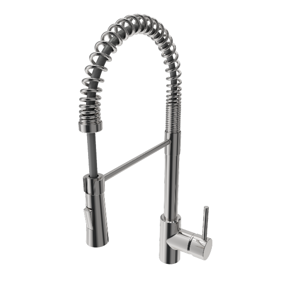 BOCCHI Livenza 2.0 Stainless Steel Pull-Down Kitchen Faucet Supply