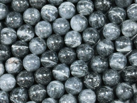 Natural Black Jasper Gemstone Bead 10mm Round Beads, Beautiful Black Dark Gray Color Jasper Gemstone Beads, Great Quality Full Strand 15.5  Online Sale