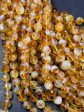 AAA Natural Citrine Gemstone Bead, Faceted 6mm 8mm 10mm Round Beads, Gorgeous Natural Golden Orange Yellow Citrine, Excellent Quality 15.5  Cheap