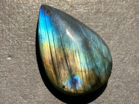 AAA Natural Rainbow Labradorite Gemstone Pendant, Teardrop Shape Pendant, Beautiful Natural Gray Rainbow Flash Labradorite Pendants Cheap