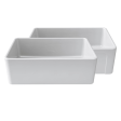 Latoscana 30 White Reversible Casement Design Fireclay Farmhouse Sink LTW3019W For Cheap