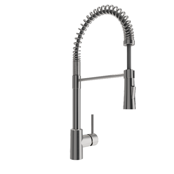 BOCCHI Livenza 2.0 Stainless Steel Pull-Down Kitchen Faucet Supply