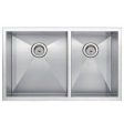 Water Creation SSSG-UD-3320A-16 33  Stainless Steel Double Bowl Undermount Kitchen Sink Discount