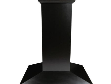 ZLine KBiCC 30  Black Wooden Island Mount Range Hood w  Motor For Sale