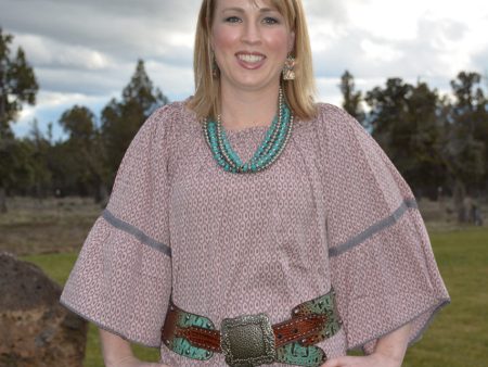 Dusty Rose Beeville Tunic For Sale