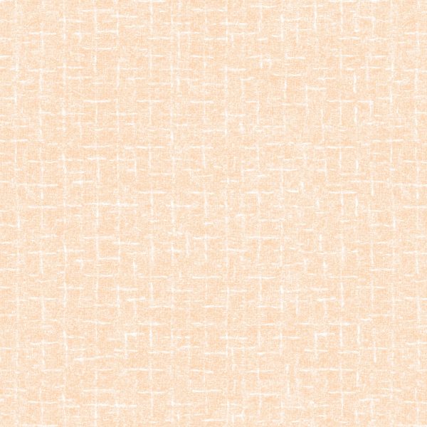 Woolies Flannel Little Lambies Crosshatch Fabric Light Orange MASF18510-O by Bonnie Sullivan for Maywood Studio For Sale