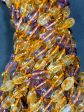 AAA NATURAL Ametrine Gemstone Bead 11x7mm Tube Shape, Beautiful Natural Orange Purple Color Citrine Amethyst Gemstone Bead Excellent Quality Hot on Sale