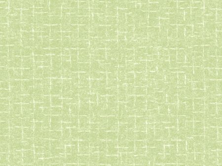 Woolies Flannel Little Lambies Crosshatch Fabric Green MASF18510-GS by Bonnie Sullivan for Maywood Studio Online