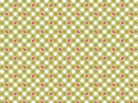 Tomboy Plaid Cotton Fabric Green POCFG20709 Farmgirls Unite by Lori Woods for Poppie Cotton on Sale