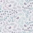 Birds Cotton Fabric Multi Color CLTY4127-55 Winter Gardens by Meags & Me for Clothworks Supply