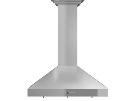 ZLINE KL3CRN 42  Stainless Steel Wall Mount Range Hood with Crown Molding Online