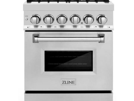 ZLINE 24  Stainless Steel Professional Dual Fuel- Gas Range Electric Oven For Cheap