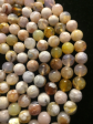 Natural Blossom Flower Agate Bead 6mm 8mm 10mm 12mm Round Beads, Beautiful Beige Color Blossom Flower Agate Beads Sale