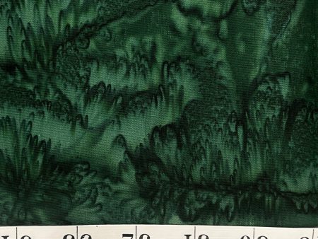 4.5  EOB Batik Fabric Green on Sale