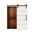 Kate and Laurel Rafferty 22  White Rustic Decorative Farmhouse Wall Cabinet Sale