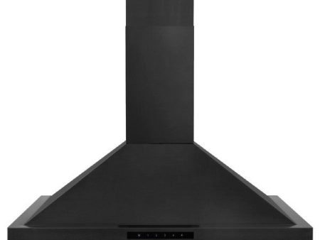 ZLINE BSKBN 30  Black Stainless Steel 400 CFM Wall Mounted Range Hood Online