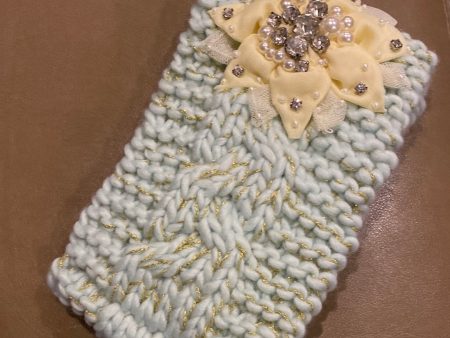 Fancy Embellished Knitted Headband For Discount